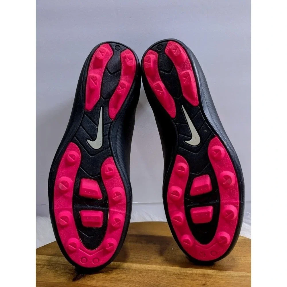 Nike Mercurial‎ Victory V FG Youth Soccer Cleats 5Y Black Pink White 749906-016